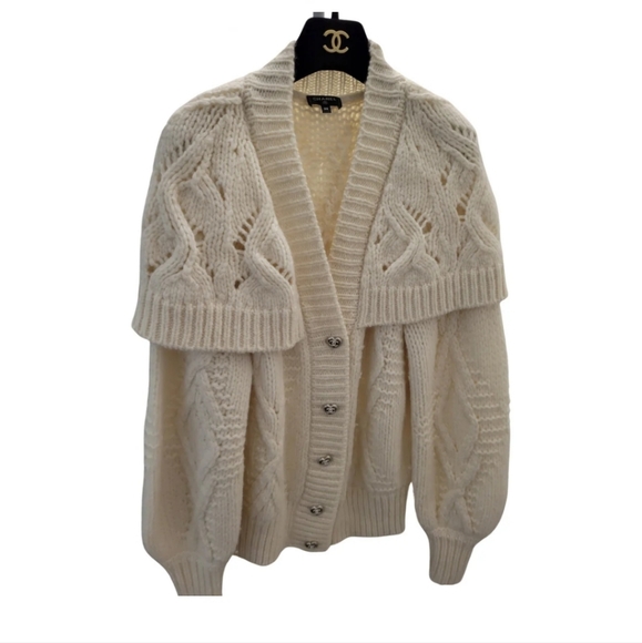 Chanel Alpaca Wool Cardigan - Picture 1 of 10